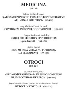 Dobra knjiga - Koronska kriza - medicina otroci